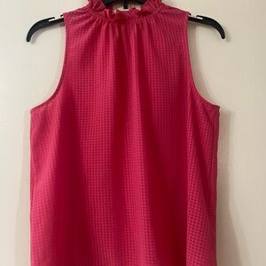 Sleeveless Pink Top